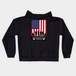 VETERANS DAY Kids Hoodie